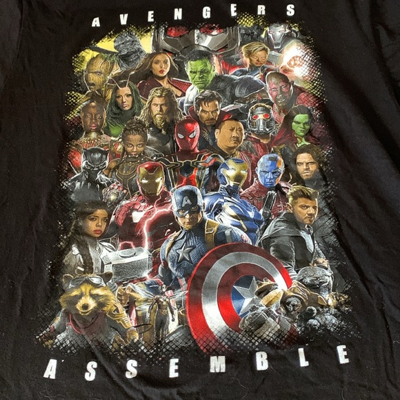 Avengers Endgame black tshirt, Men’s med - Picture 4 of 6